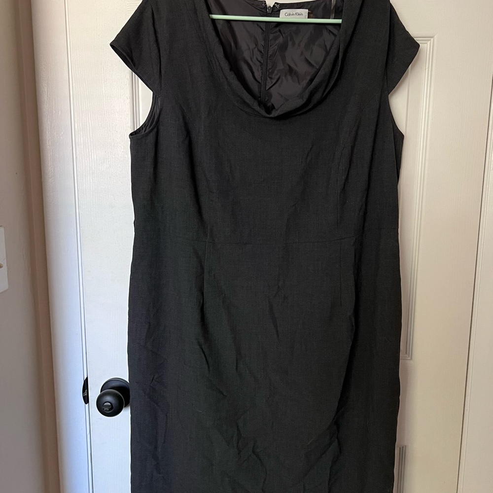 Professional business casual Calvin Klein dress